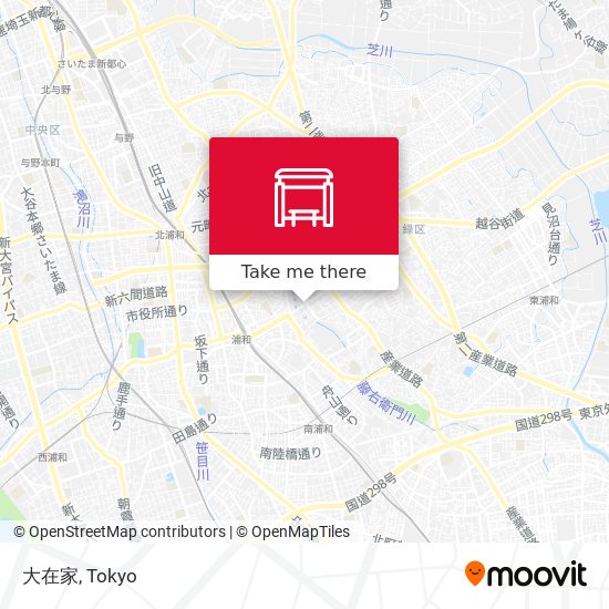 大在家 map