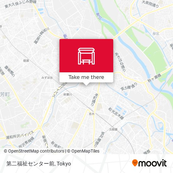 第二福祉センター前 map