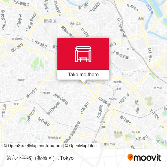 第六小学校（板橋区） map