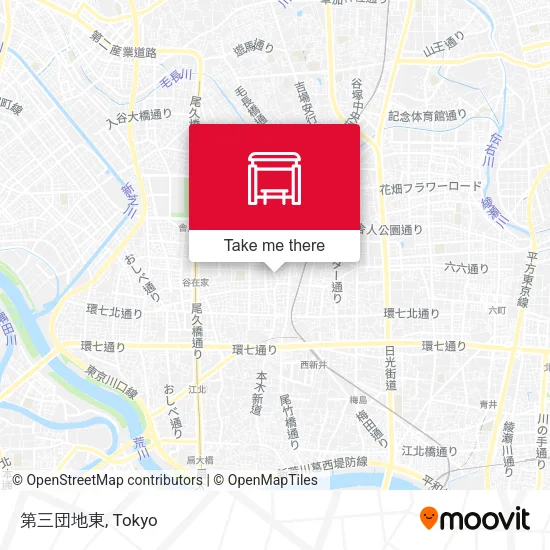 第三団地東 map