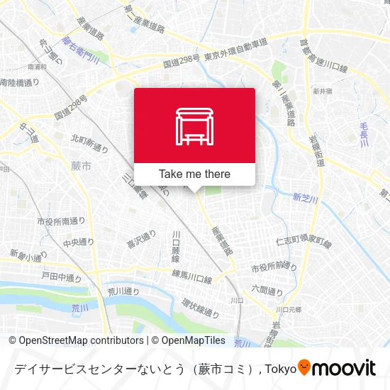 デイサービスセンターないとう（蕨市コミ） map