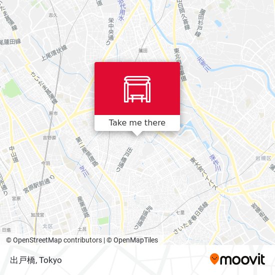 出戸橋 map