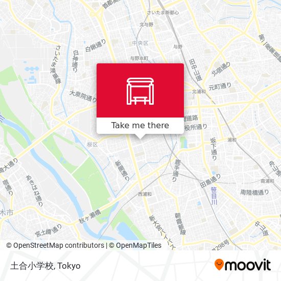 土合小学校 map