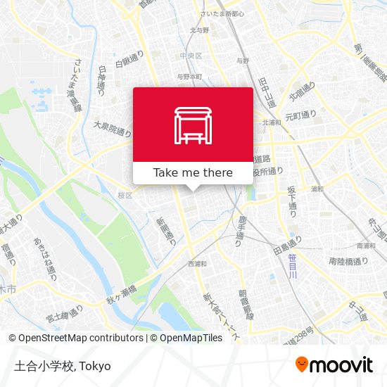 土合小学校 map