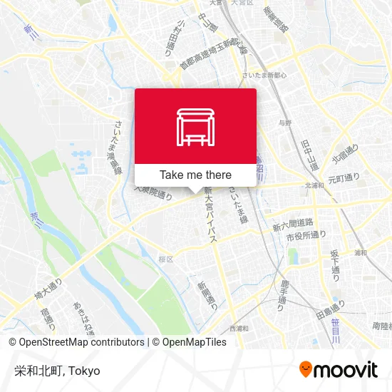 栄和北町 map