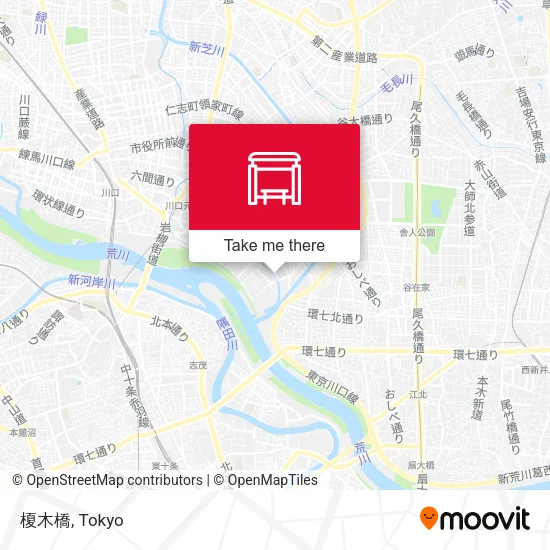 榎木橋 map