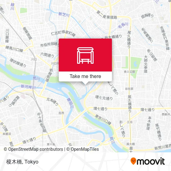 榎木橋 map