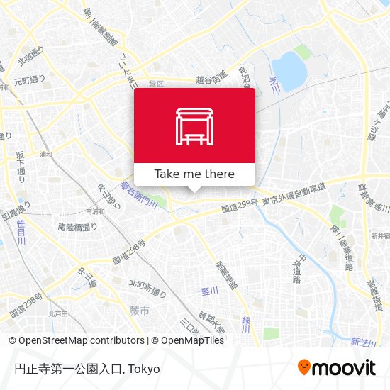 円正寺第一公園入口 map