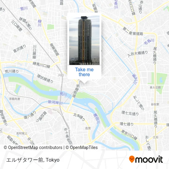 エルザタワー前 map