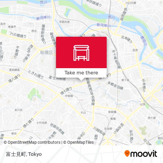 富士見町 map