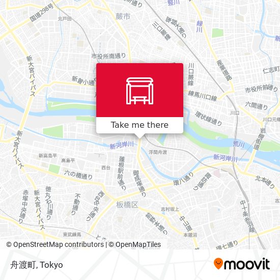 舟渡町 map