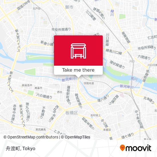 舟渡町 map