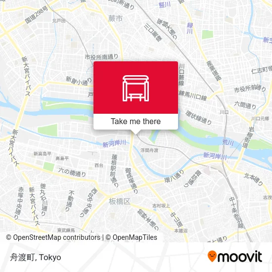 舟渡町 map