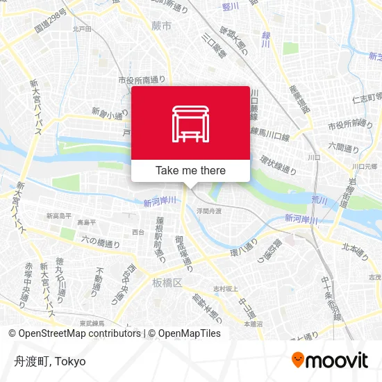 舟渡町 map