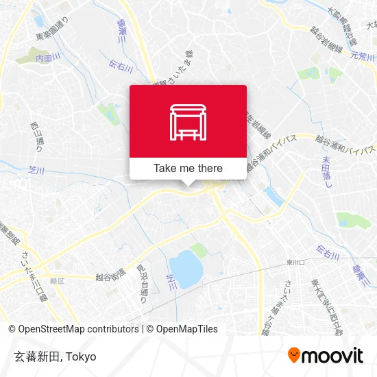 玄蕃新田 map