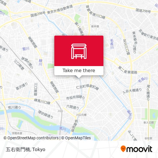 五右衛門橋 map