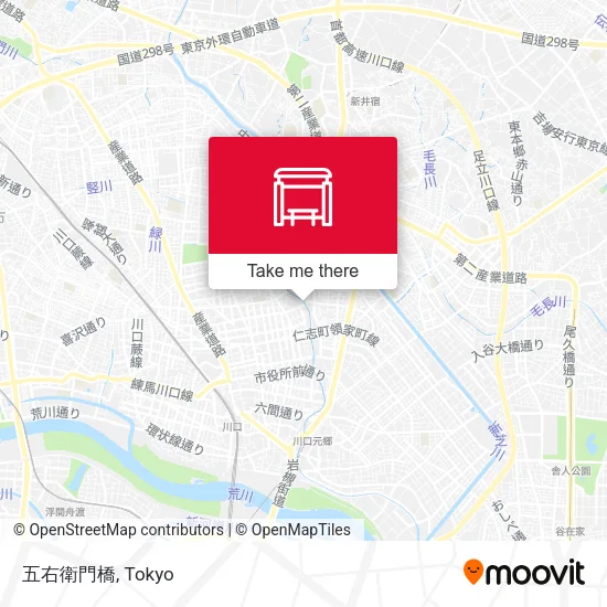 五右衛門橋 map