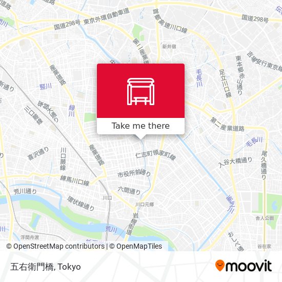 五右衛門橋 map
