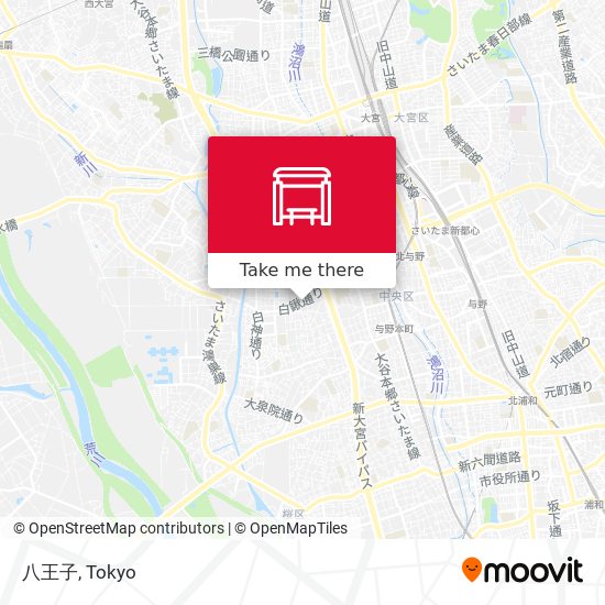 八王子 map