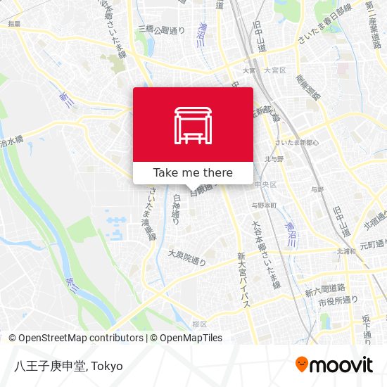 八王子庚申堂 map