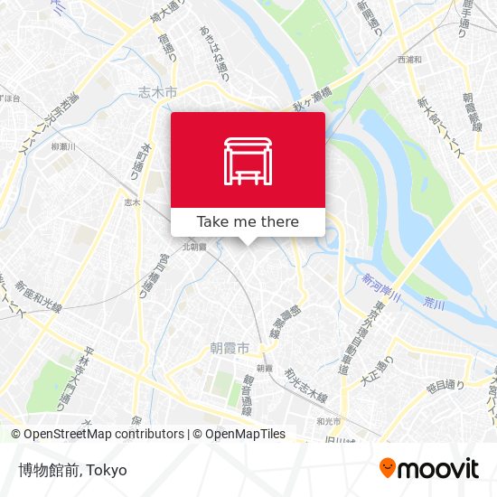 博物館前 map