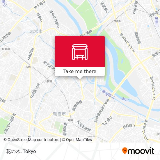 花の木 map