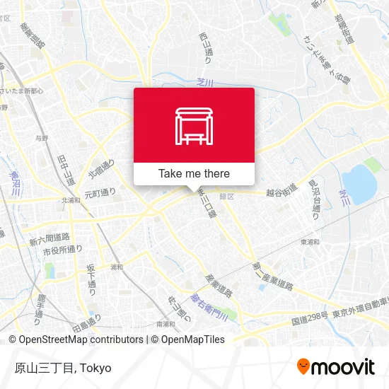 原山三丁目 map