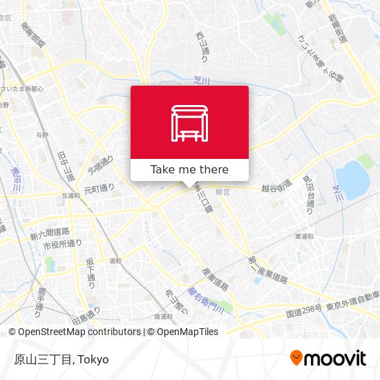 原山三丁目 map