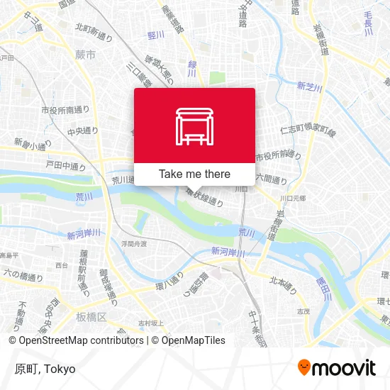 原町 map