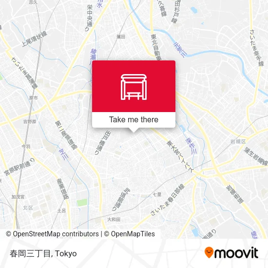 春岡三丁目 map