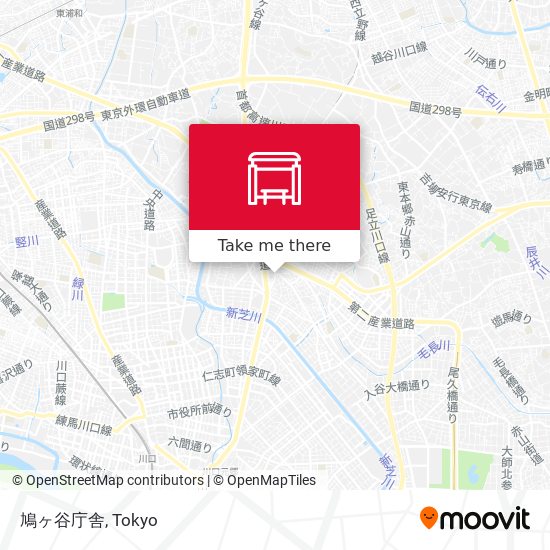 鳩ヶ谷庁舎 map
