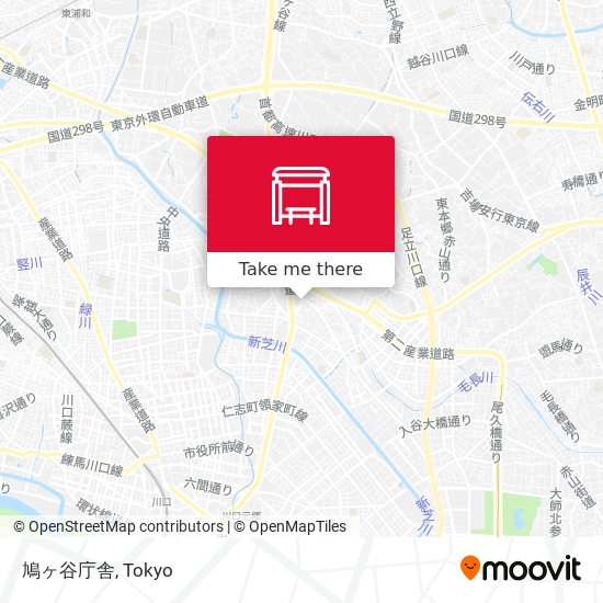 鳩ヶ谷庁舎 map