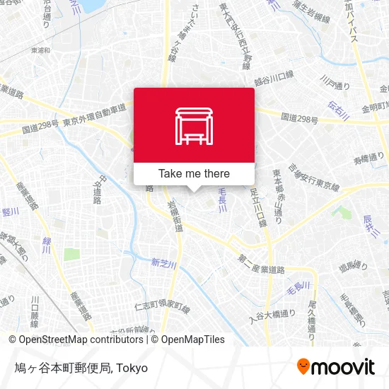 鳩ヶ谷本町郵便局 map