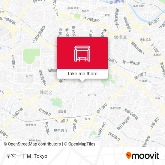 早宮一丁目 map