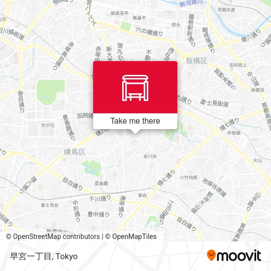 早宮一丁目 map