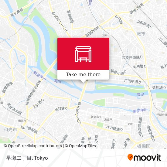 早瀬二丁目 map