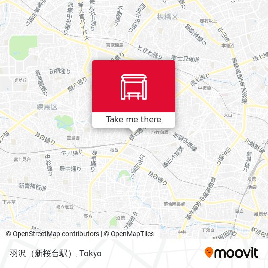 羽沢（新桜台駅） map