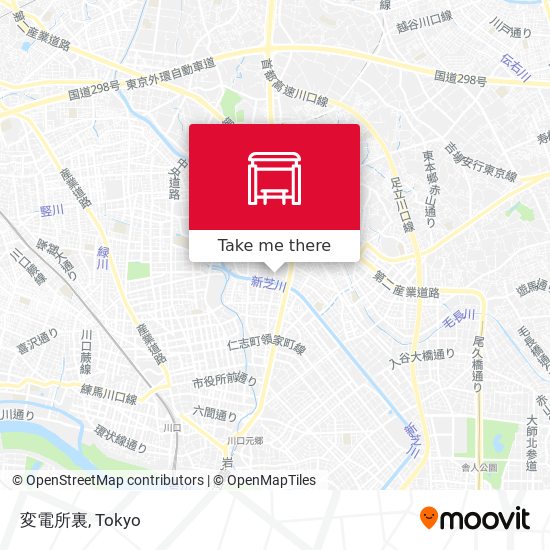 変電所裏 map