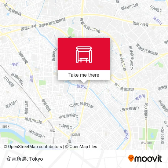 変電所裏 map