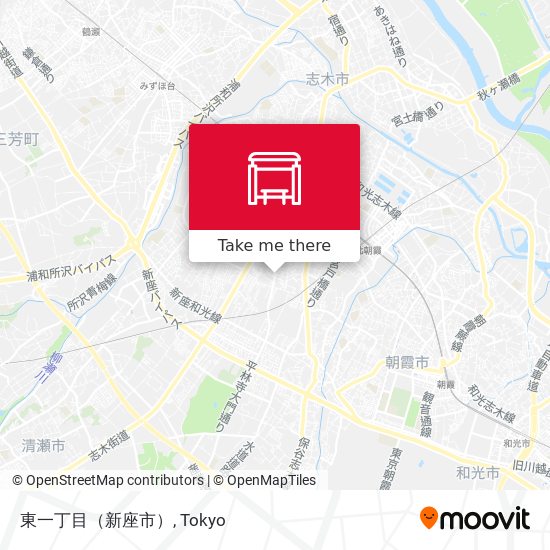 東一丁目（新座市） map