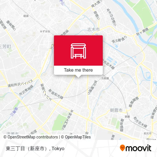 東三丁目（新座市） map