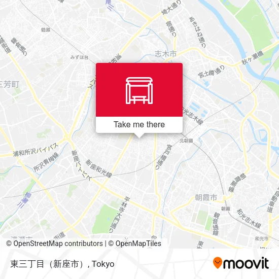 東三丁目（新座市） map