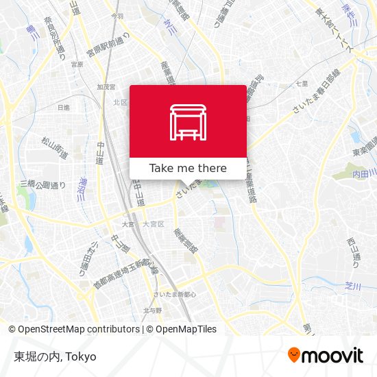 東堀の内 map
