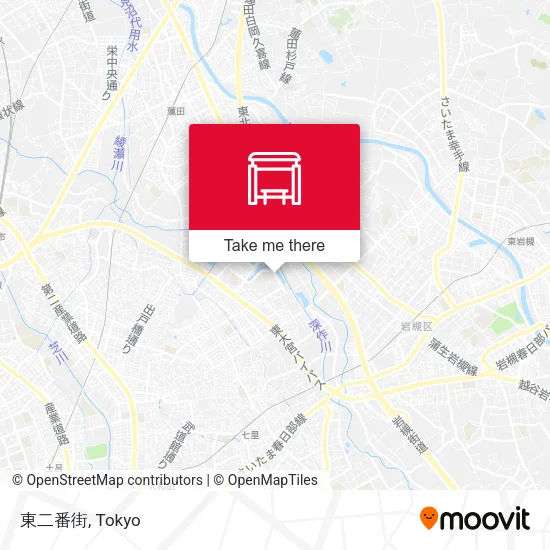 東二番街 map