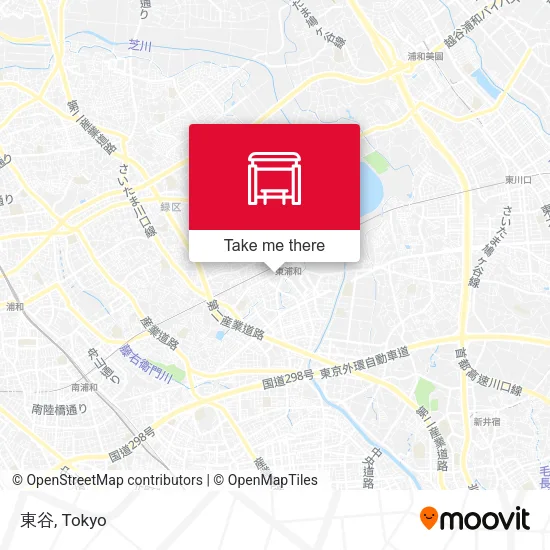 東谷 map