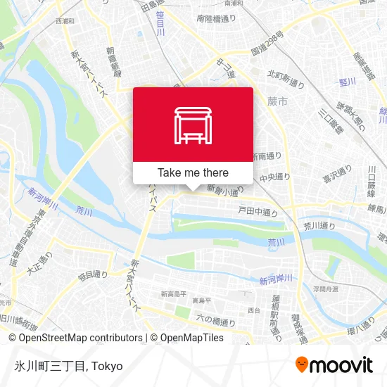 氷川町三丁目 map