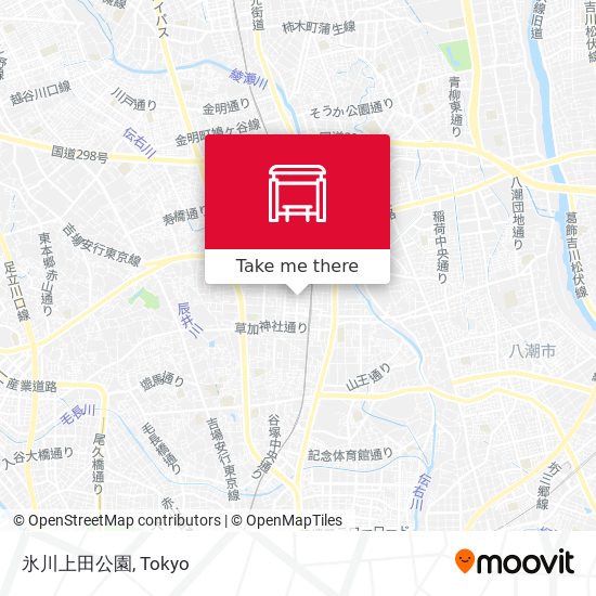 氷川上田公園 map