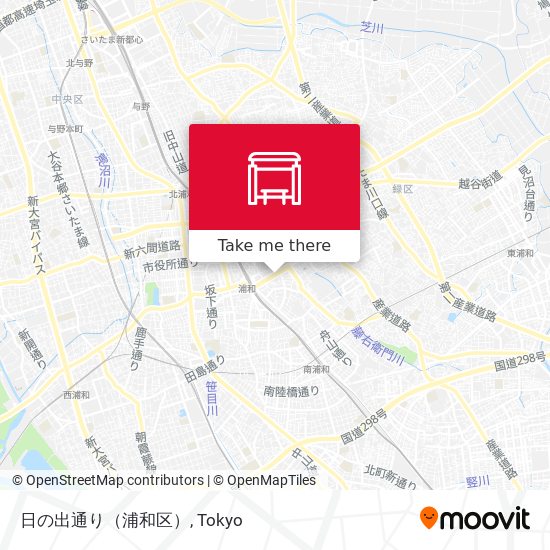 日の出通り（浦和区） map