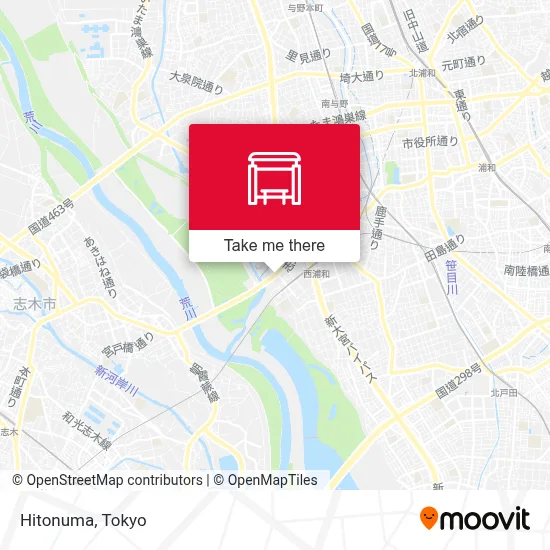 Hitonuma map