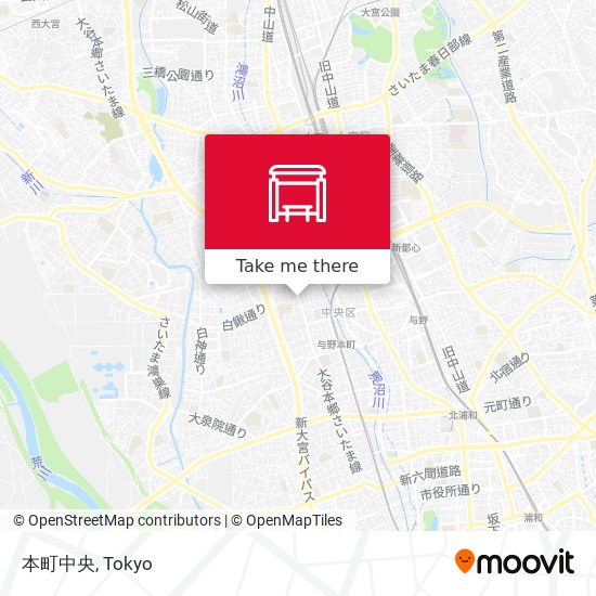 本町中央 map